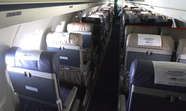 USP irá fazer teste para avaliar conforto em aviões. Conforto???