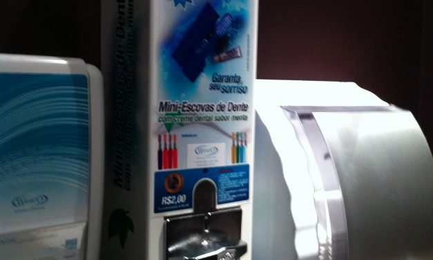 Uma máquina para ser usada depois das refeições