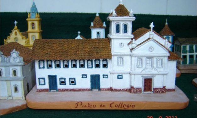 Miniaturas de prédios históricos de São Paulo